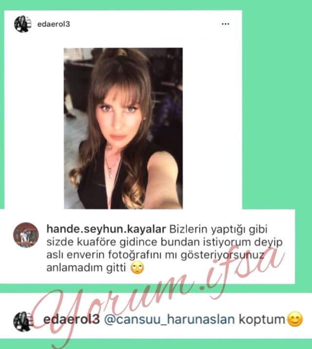Eda Erol Yeni Tarzıyla Aslı Enver'e İkizi <a class='keyword-sd' href='/gibi/' title='Gibi'>Gibi</a> Benzedi