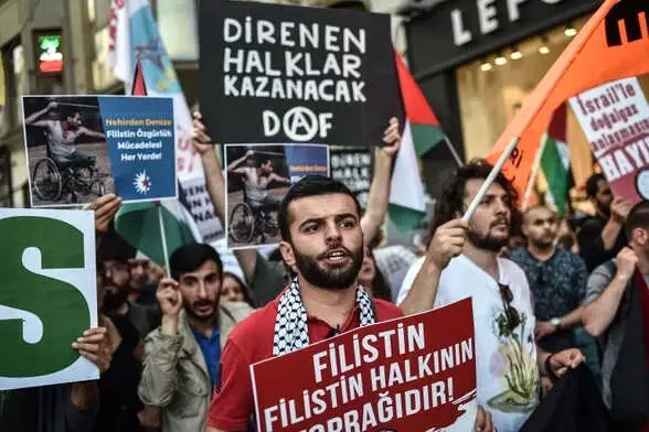 Filistin Protestoları: İsrail Basını Türkiye ile Gerilimi Nasıl Yorumluyor?