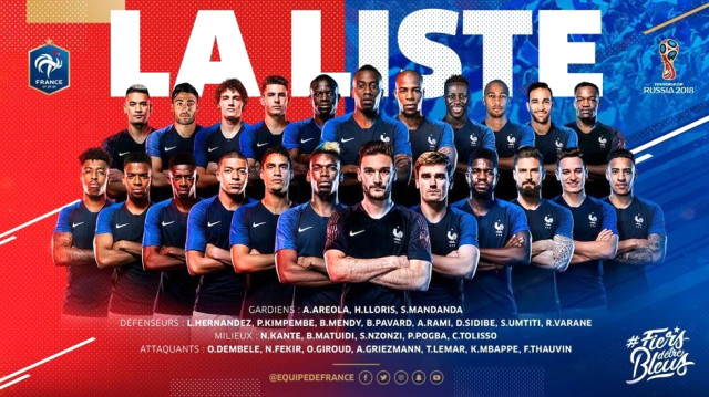 Fransa'nın Dünya Kupası Kadrosu Belli Oldu! Gomis ve Valbuena Kadroya Alınmadı