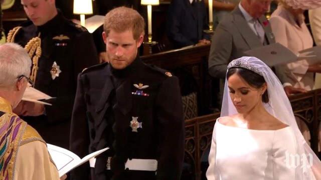 Prens Harry ve Meghan Markle Evlendi