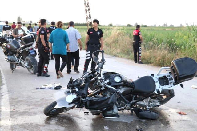 Adana'da Limon Hırsızlarını Kovalayan Motosikletli Polisler Kaza Yaptı: 2 Yaralı