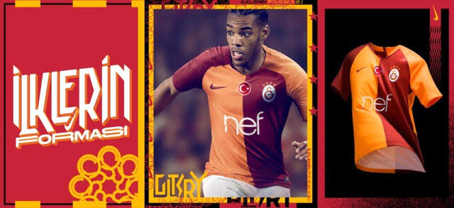 Galatasaray, Şampiyonluğun Ardından Yeni Formasını Tanıttı