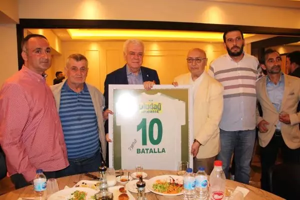 Bursaspor Başkanı Ali Ay: Batalla Fahri Elçimiz Olacak