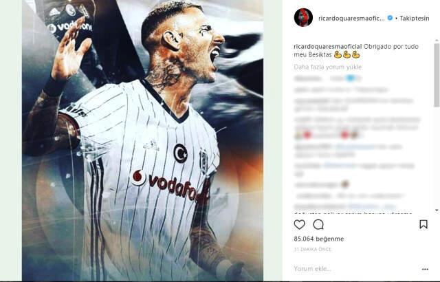 Quaresma'dan Veda Paylaşımı: Her Şey İçin Teşekkürler