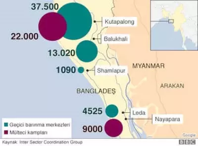 Af Örgütü: Arakan Rohingya Kurtuluş Ordusu 100'e Yakın Hindu Sivili Katletti