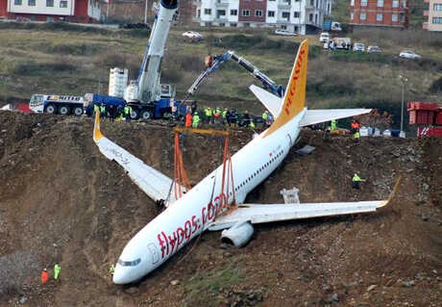 Trabzon'da Pistten Çıkan Uçağı Büyükşehir Belediyesi İstiyor