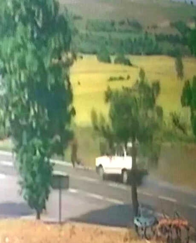 Hamile Kadına Otomobilin Çarptığı Anlar Kamerada