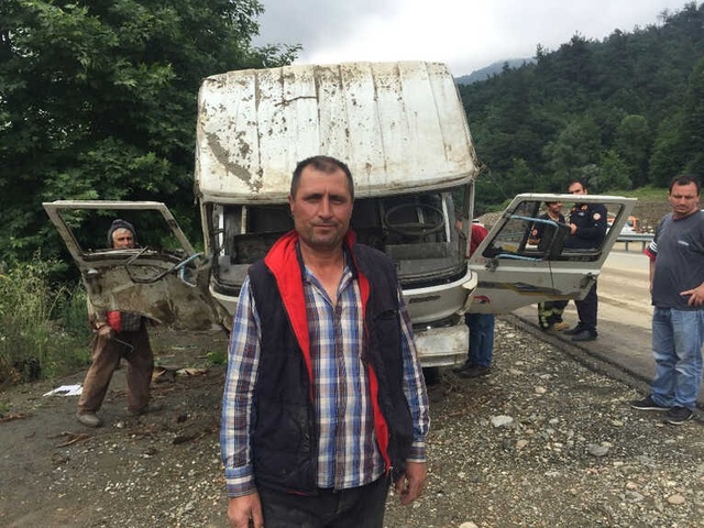 Sel Felaketinde Ölüme Direnen Kamyon Sürücüsü: Dağdan Selle Birlikte 200 Kiloluk Domuz Geldi