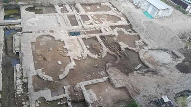 İnşaat Temelinden Tarihi Kalıntılar Çıkınca Çalışmalar Durdu
