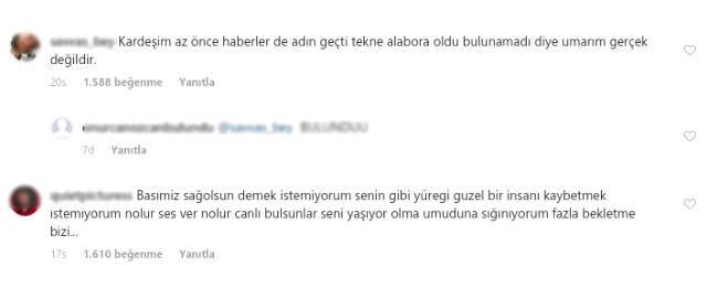 Şile Denizinde Kaybolan Ünlü Şarkıcı Onur Can Özcan'ın Haberi Sevenlerini Yasa Boğdu