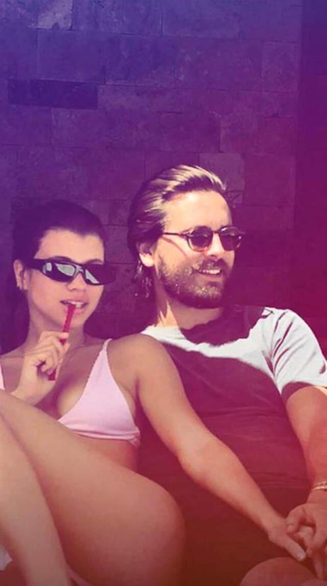 Model Sofia Richie, Kendisini Aldatan Sevgilisi Scott Disick ile Barıştı