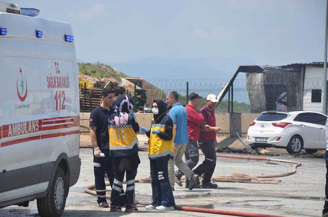 Bursa'da Sunta Fabrikasında Patlama! Ortalık Savaş Alanına Döndü
