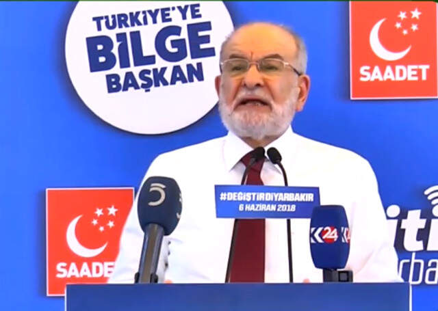 Saadet Partisi'nin Diyarbakır Mitingi Kürtçe İlahilerle Başladı