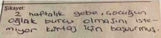Çocuğunun Oğlak Burcu Olacağını Öğrenen Hamile Kadın, Bebeğini Aldırmak İstedi
