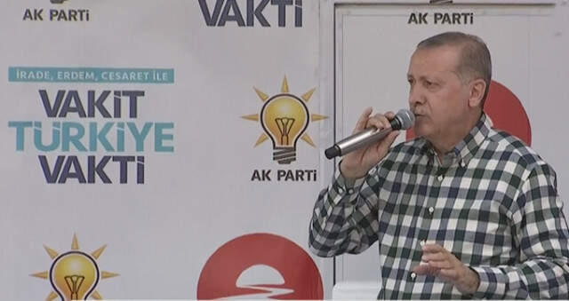 Cumhurbaşkanı ve AK Parti Genel Başkanı Erdoğan: 'Biz, 'Türkiye'yi Büyüteceğiz, Zengileştireceğiz,... Erdoğan'dan İnce'ye: Sen Yap-İşlet-Devret Nedir Bilmiyorsun, Seçimden Sonra Öğreneceksin