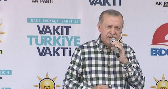 Cumhurbaşkanı ve AK Parti Genel Başkanı Erdoğan: 'Biz, 'Türkiye'yi Büyüteceğiz, Zengileştireceğiz,... Erdoğan'dan İnce'ye: Sen Yap-İşlet-Devret Nedir Bilmiyorsun, Seçimden Sonra Öğreneceksin