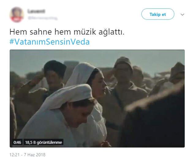 Vatanım Sensin Dizisinin Final Bölümü İzleyicileri Gözyaşlarına Boğdu