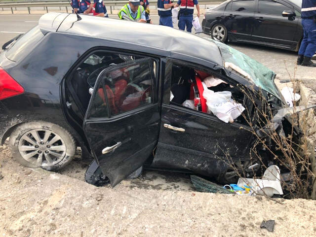 Direksiyon Hakimiyetini Kaybeden Kadın Sulama Kanalına Uçtu: 1'i <a class='keyword-sd' href='/bebek/' title='Bebek'>Bebek</a> 3 Kişi Öldü