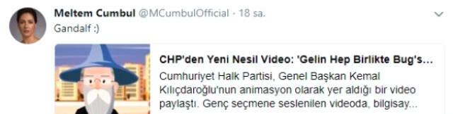 Meltem Cumbul <a class='keyword-sd' href='/sosyal-medya/' title='Sosyal Medya'>Sosyal Medya</a> Hesabından CHP'ye Oy Vereceğinin Sinyalini Verdi