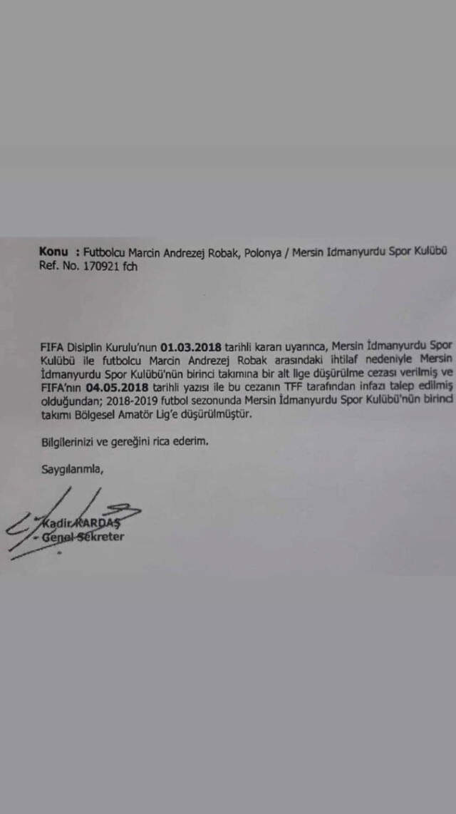 Mersin İdmanyurdu Bal Ligine Düşürüldü Bir Zamanlar Süper Ligde Mücadele Eden Mersin İdmanyurdu BAL Ligine Düşürüldü