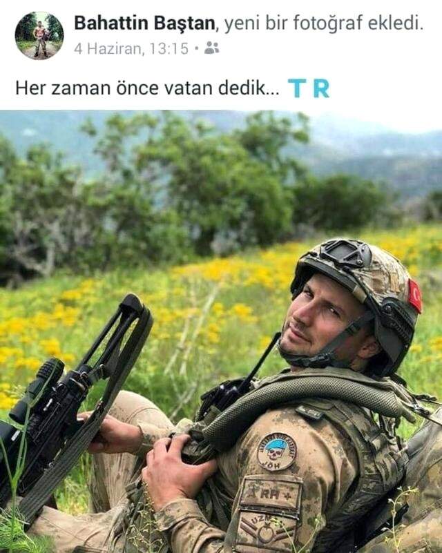 Şehit Uzman Çavuş Baştan'ın Son Mesajı Yürek Burktu Şehit Uzman Çavuşun Son Mesajı Yürek Burktu: Bakalım Kısmetimize Ne Düşecek