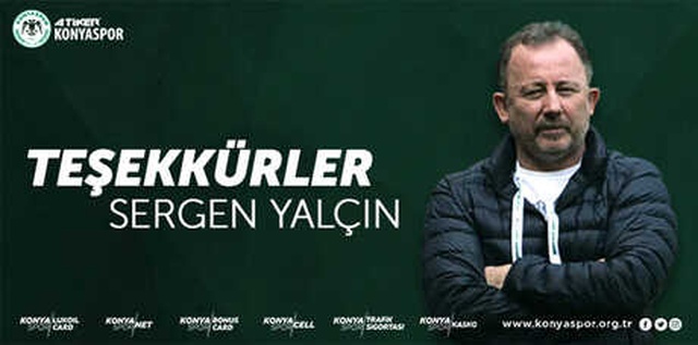 Atiker Konyaspor'da Sergen Yalçın Dönemi Bitti