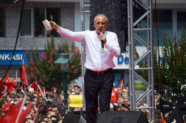 CHP'nin cumhurbaşkanı adayı Muharrem İnce 24 Haziran seçiminin kaybedenini açıkladı İnce'den 24 Haziran Seçimi Çıkışı: Herkes Görecek, Anket Firmaları Bu Seçimin Kaybedeni Olacak