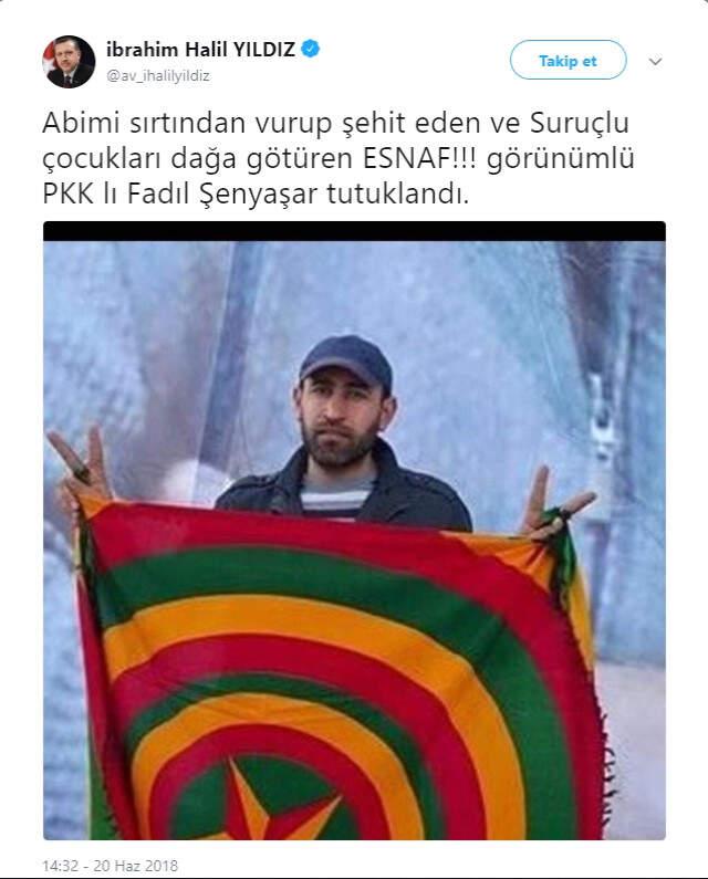 Suruç'ta AK Parti <a class='keyword-sd' href='/milletvekili/' title='Milletvekili'>Milletvekili</a> İbrahim Halil Yıldız'ın Ağabeyini Öldüren Katil Tutuklandı
