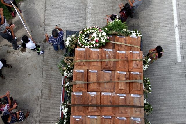 Guatemala İç Savaşı'nda Ölenler Yıllar Sonra Defnedildi