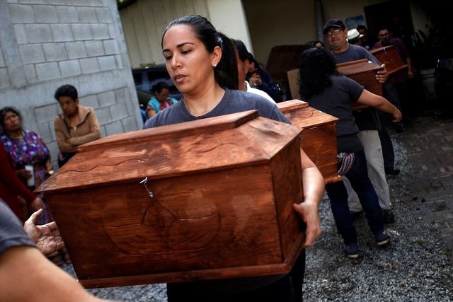 Guatemala İç Savaşı'nda Ölenler Yıllar Sonra Defnedildi