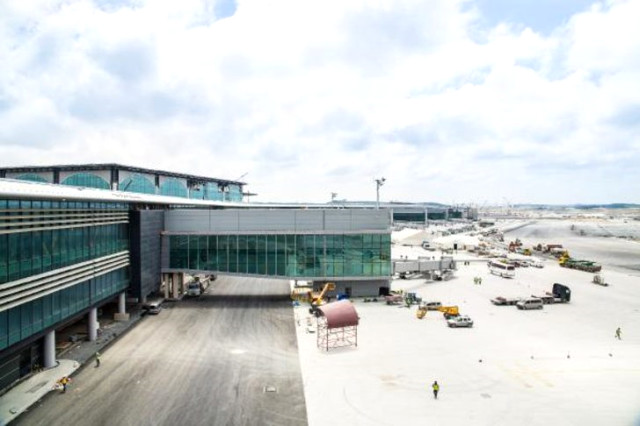 İlk Kez Erdoğan'ın Uçağının İndiği 3. Havalimanının Son Hali Havadan Görüntülendi