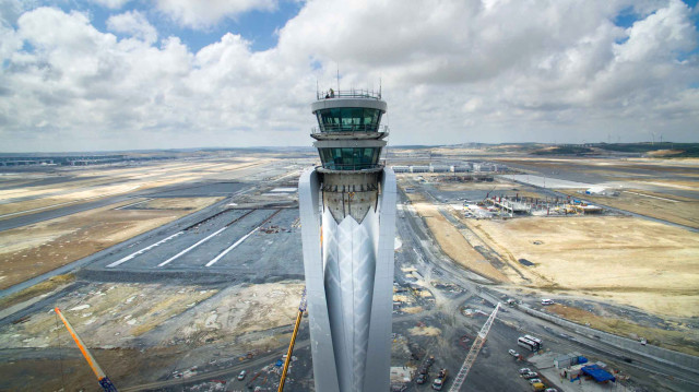 İlk Kez Erdoğan'ın Uçağının İndiği 3. Havalimanının Son Hali Havadan Görüntülendi