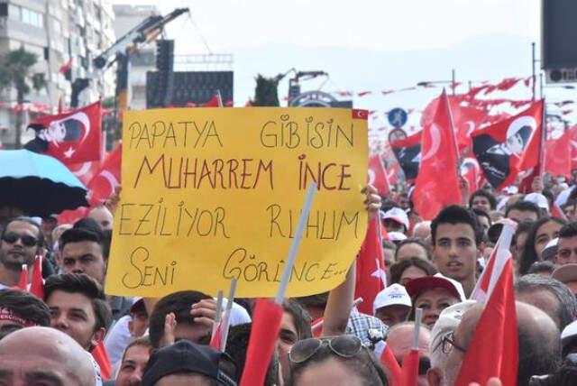 Polis Kayıtlarına Göre Muharrem İnce'nin İzmir Mitingine 2 Milyon 500 Bin Kişi Katıldı