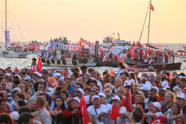 Polis Kayıtlarına Göre Muharrem İnce'nin İzmir Mitingine 2 Milyon 500 Bin Kişi Katıldı