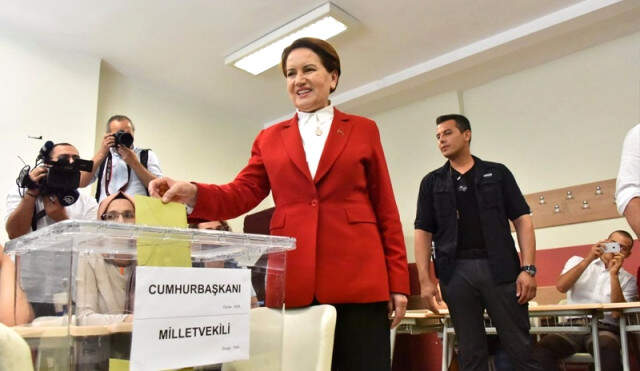 Akşener'in Oy Kullandığı Sandıktan Erdoğan Birinci Çıktı