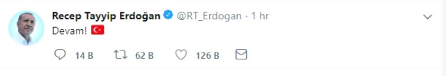 Erdoğan, Seçim Sonuçlarının Ardından İlk Tweetini Paylaştı! <a class='keyword-sd' href='/sosyal-medya/' title='Sosyal Medya'>Sosyal Medya</a> Yıkıldı