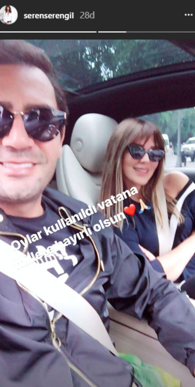 Oy Kullanan Ünlülerin Sandık Paylaşımları