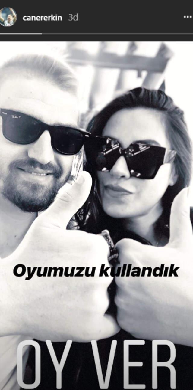 Oy Kullanan Ünlülerin Sandık Paylaşımları