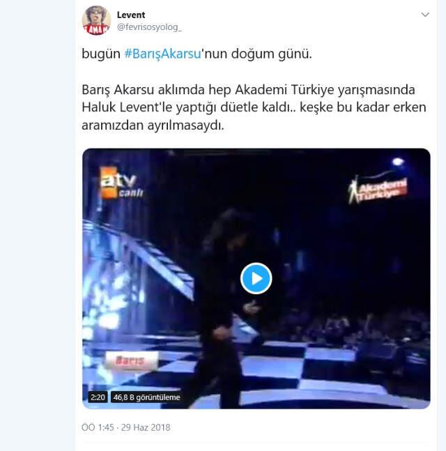 Barış Akarsu 39. Doğum Gününde Sevenleri Tarafından Sosyal Medyada Anıldı! Barış Akarsu Kimdir?