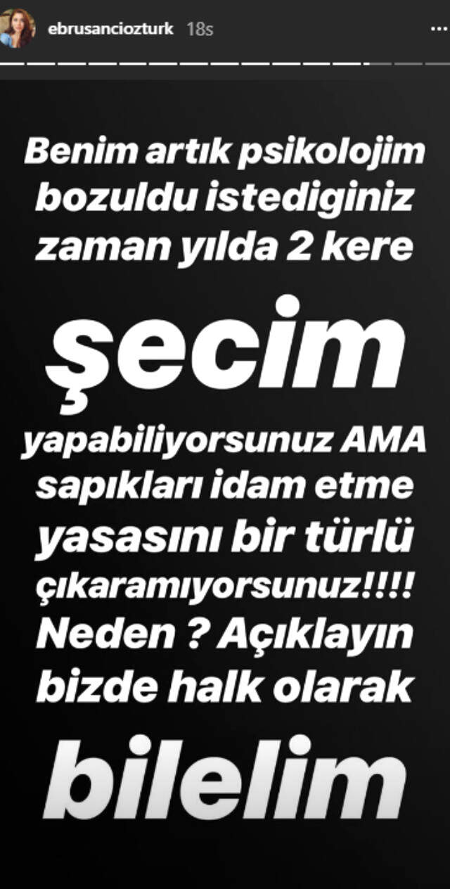 Çocuk Ölümleri Duyan Ebru Şancı, Hükümetten İdam İstedi