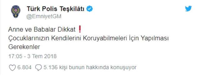 Çocuklarınızın kendilerini koruyabilmeleri için yapılması gerekenler nelerdir? EGM,
