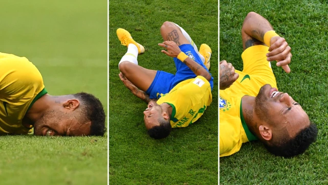 Brezilyalı Neymar, Sakatlık Numaralarıyla Dalga Konusu Oldu