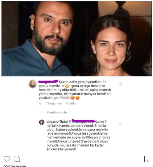 Eşi Buse Varol'un Hamileliğinin Evlenmeden Önce Olduğu İması Alişan'ı Çılgına Döndürdü Eşi Buse Varol'un Evlenmeden Önce Hamile Kaldığı İması Alişan'ı Çileden Çıkardı