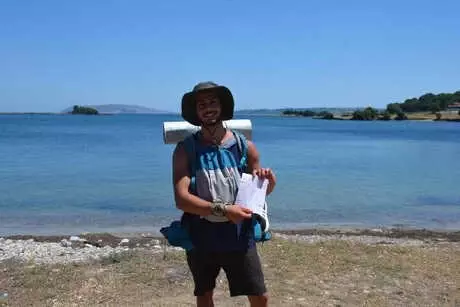 TEM Otoyolunda Otostop Çeken Genç, Trafik Cezası Yedi