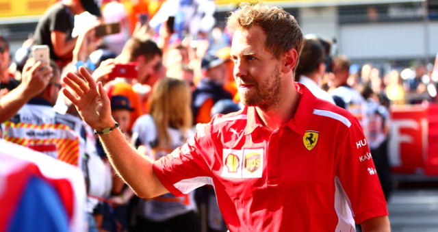 Büyük Britanya GP'sini Ferrari'den Sebastian Vettel Kazandı