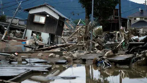 Japonya'daki Sel Felaketinde Ölü Sayısı 81'e Yükseldi