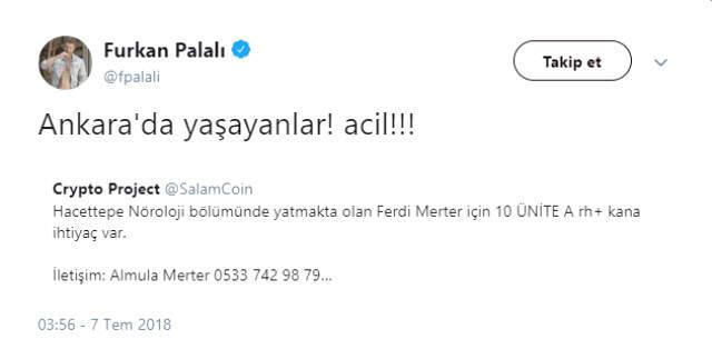 Yoğun Bakıma Kaldırılan Usta Oyuncu Ferdi Merter İçin Acil Kan Çağrısı Başlatıldı