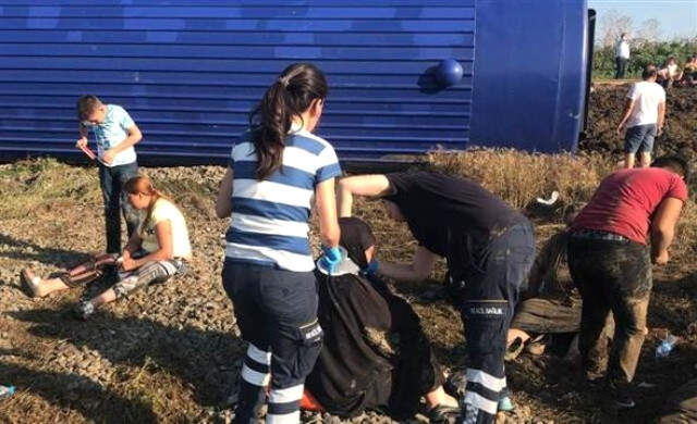 Ülkeyi Yasa Boğan Tren Kazasının Yaşandığı Bölgeden İlk Gündüz Görüntüleri Geldi