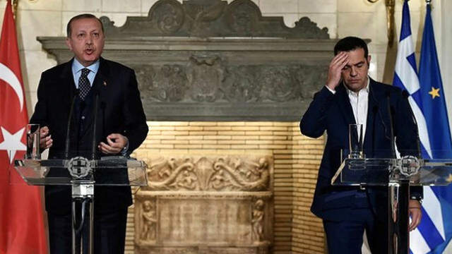 Başkan Erdoğan ile Görüşen Çipras: Kolay Bir Görüşme Değildi Başkan Erdoğan ile NATO Zirvesi Kapsamında Görüşen Çipras: Kolay Bir Görüşme Değildi