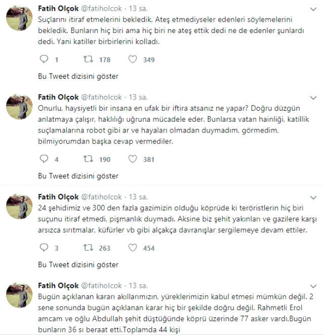Erol Olçok'un Yeğeni, Şehitler Köprüsü Davasında Yaşananları Anbean Anlattı